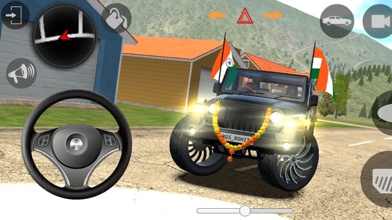 Modified Mahindra Thar😈 Games:Indian black 🖤 Thar (Gadi Wala Games)Car Game Android Game -#2026 