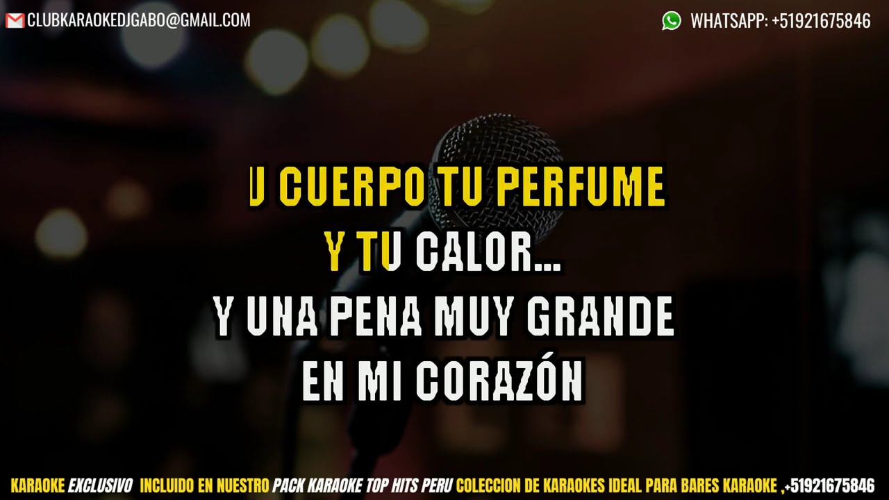 Centeno - Mix Te alejas,Vision de Otoño, Te alejas KARAOKE En vivo | HD