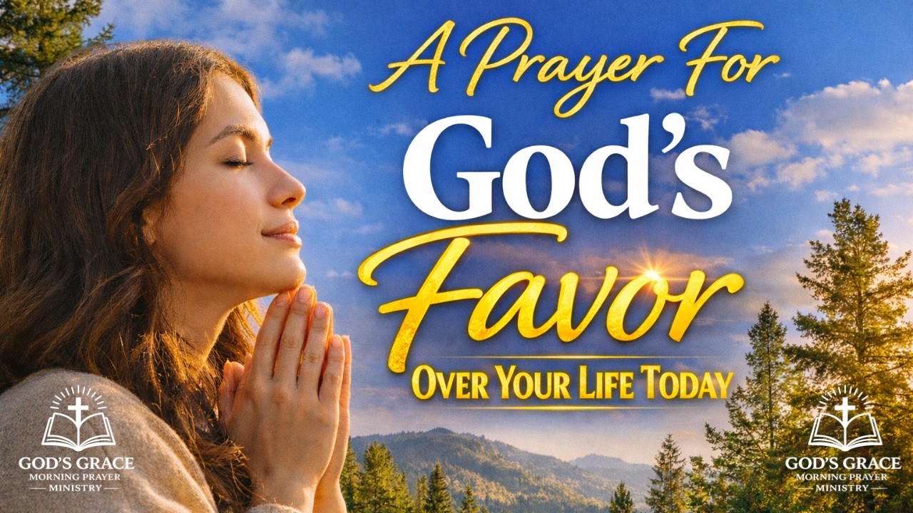 God's Favor and Protection Prayer | Morning Devotional for Peace & Blessings