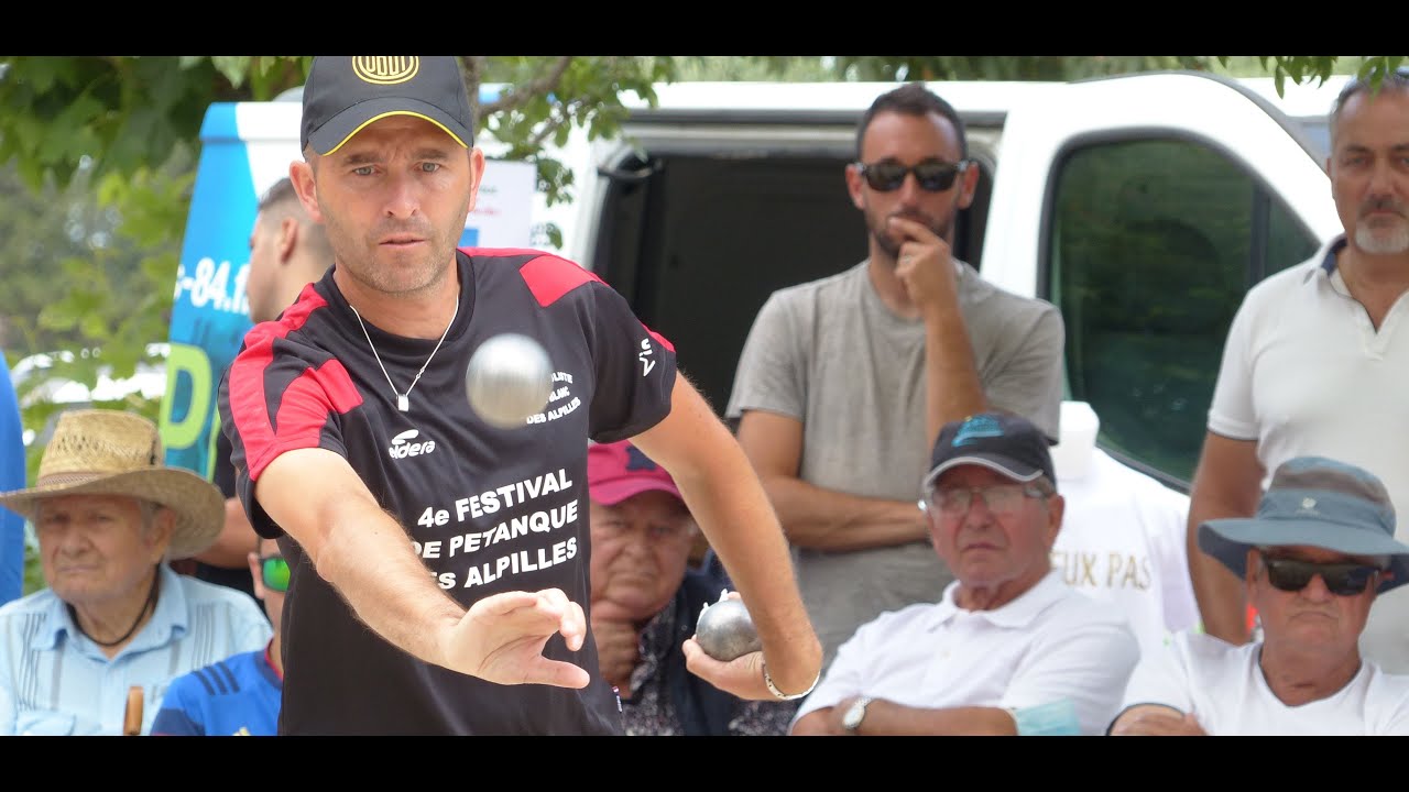 QUINTAIS vs HUREAU & ROCHER vs RIZZI : 4e Festival de Pétanque des Alpilles - Mas-Blanc-des-Alpilles