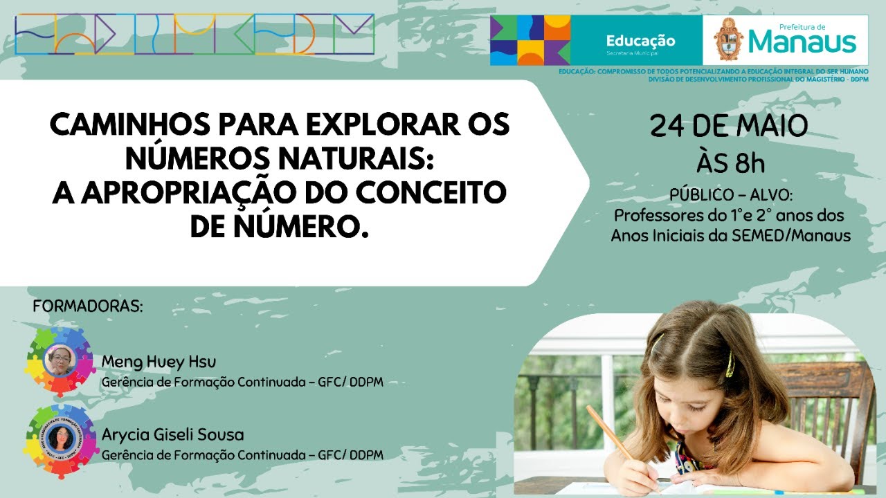 Encontro Formativo para professores do 1°e 2° anos dos Anos Iniciais/SEMED – MATUTINO