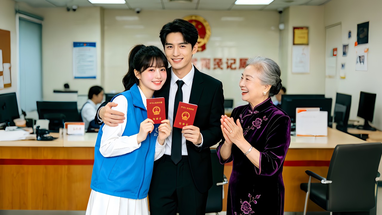 CEO's grandma likes her has high fertility,made CEO marry her,All family dote her! #ceo #cinderella