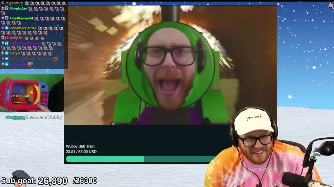 PaymoneyWubby Reacts to Wubby Sub Train by Proctor14