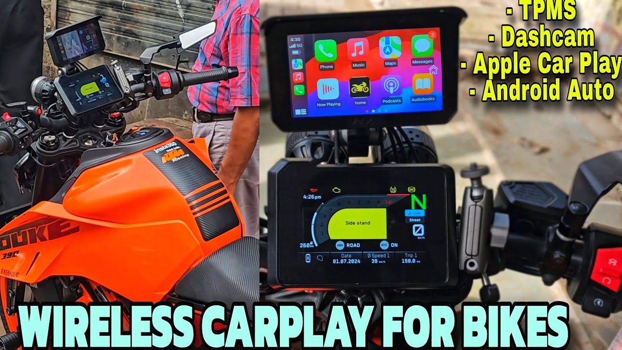 Wireless CarPlay/Android Auto Device on Duke 390 Gen3