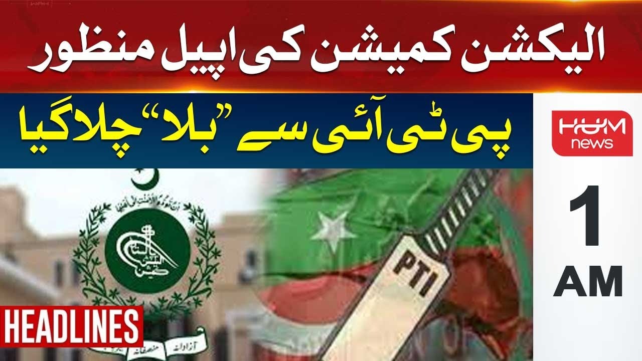 ECP appeal was approved,PTI loses bat symbol | Headline