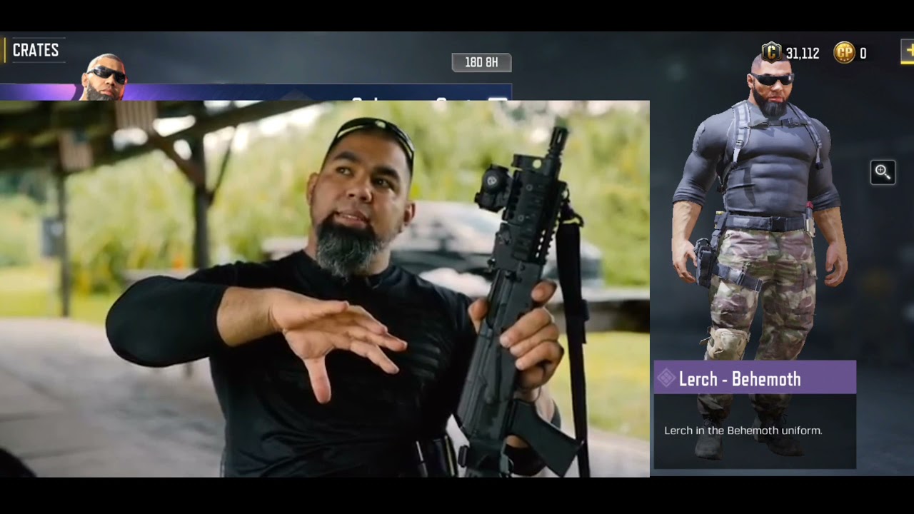Call of duty Mobile LERCH-BEHEMOTH IN REAL LIFE