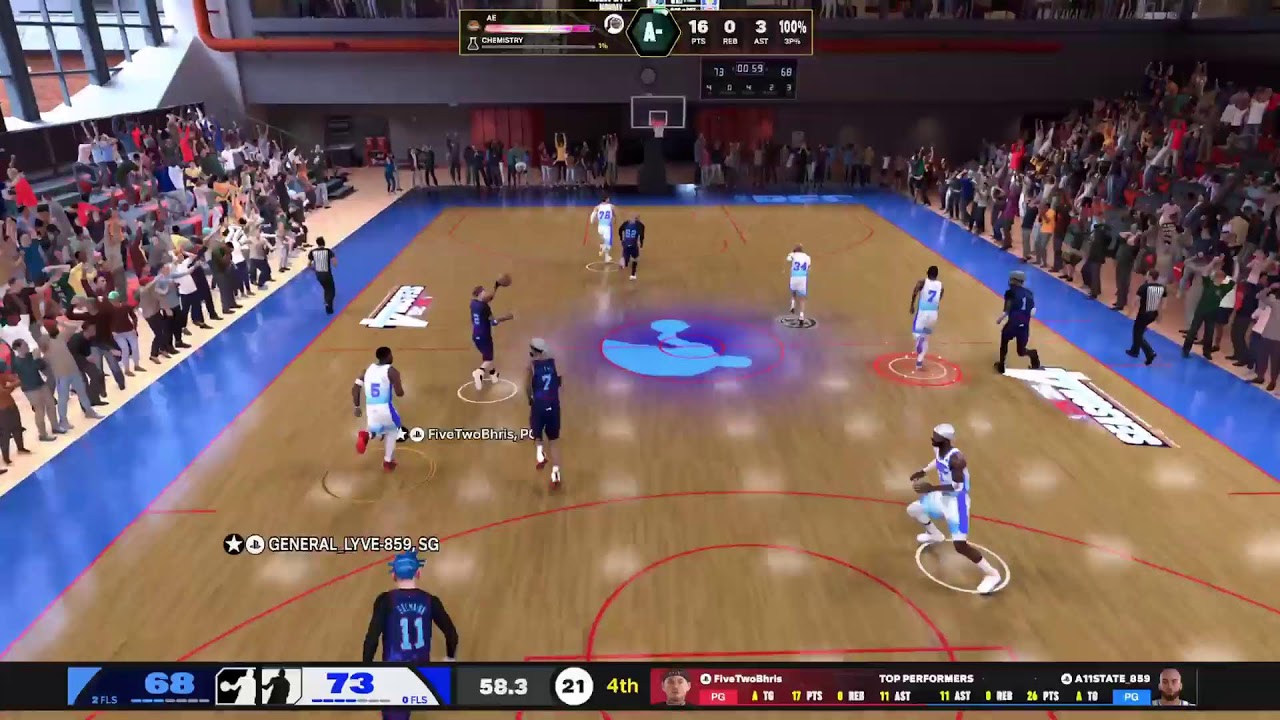 NBA 2K26 REC with Otg, basics, stamina and a Ai sf