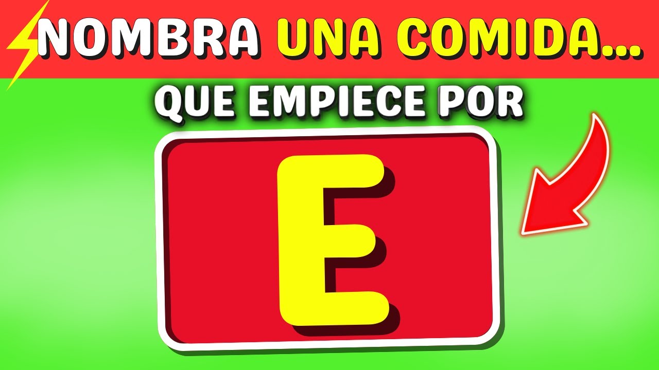 ¿Qué Tan Rápido Piensas?🧠⚡ Reto de Letras EXTREMO