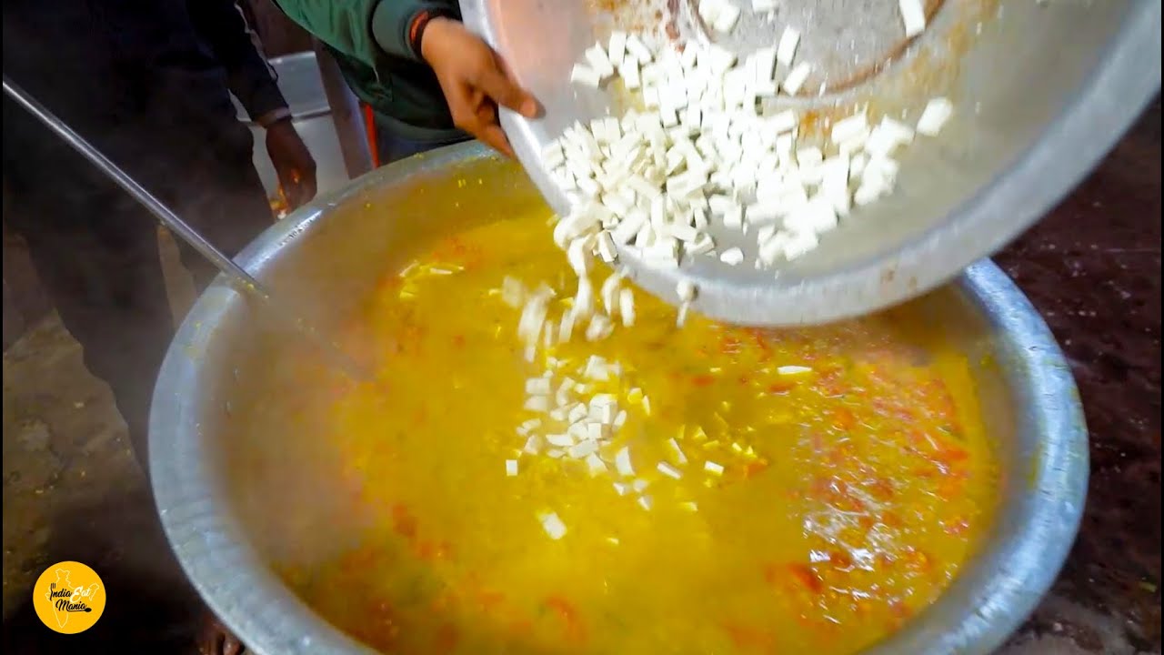Pahari Mandir Prasad Making Paneer Wali Desi Ghee Khichdi🙏 l Ranchi Street Food