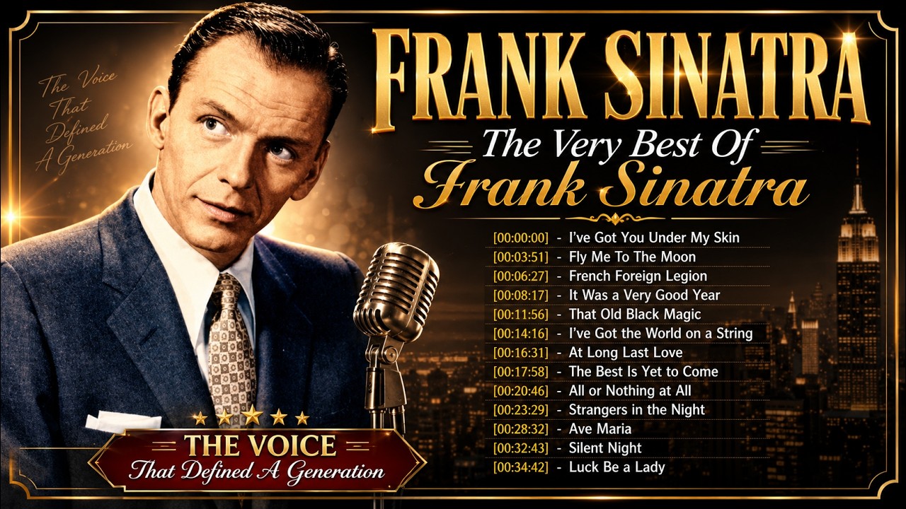 Frank Sinatra - Full Album Playlist  2026 || Best Jazz Singer Of All Time