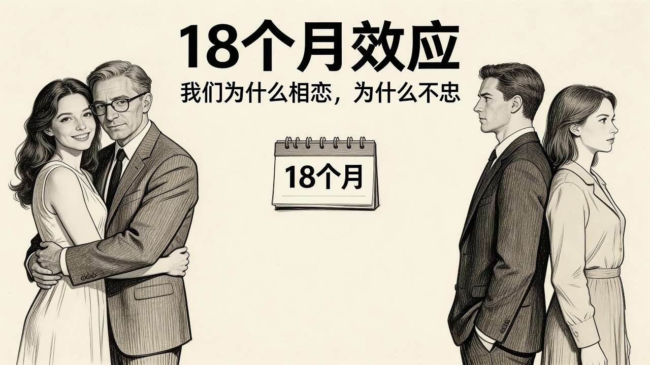 心理学上有个词叫：18个月效应｜我们为什么相恋，为什么不忠