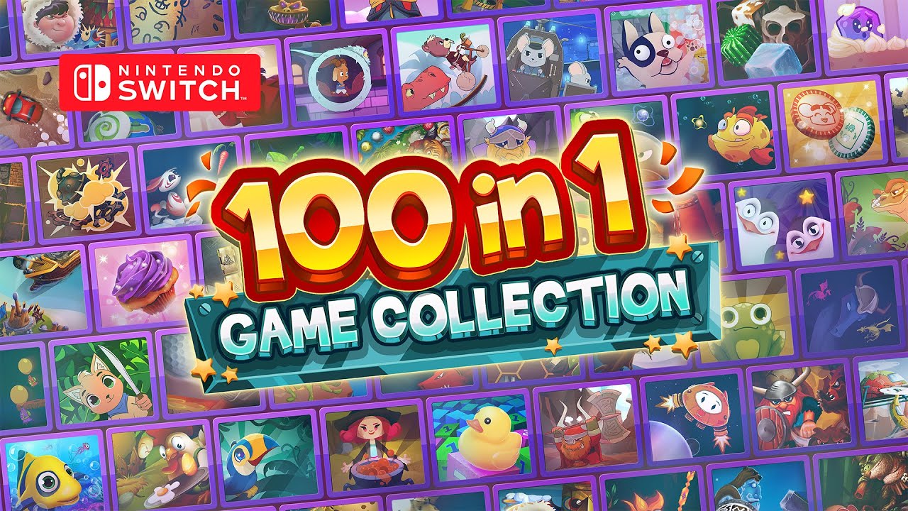 100 in 1 Game Collection Nintendo Switch