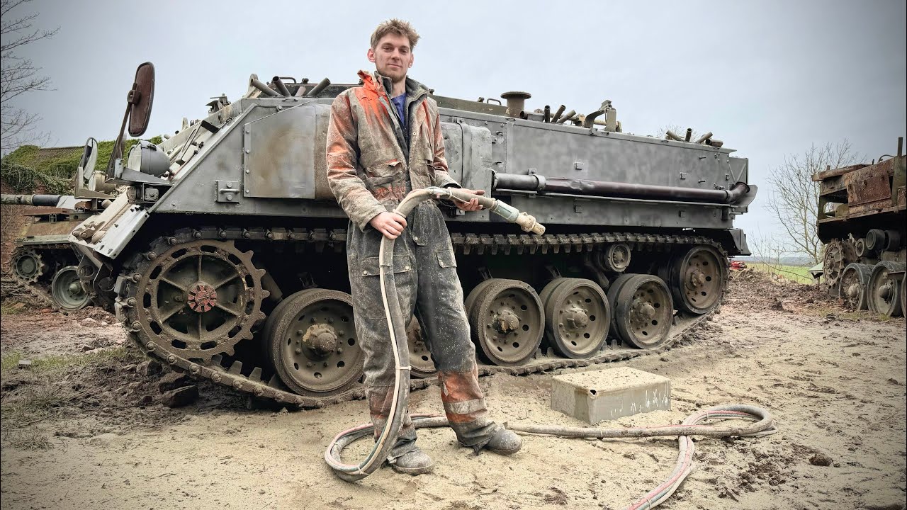 ВОДНАЯ ОБРАБОТКА - БТР FV432