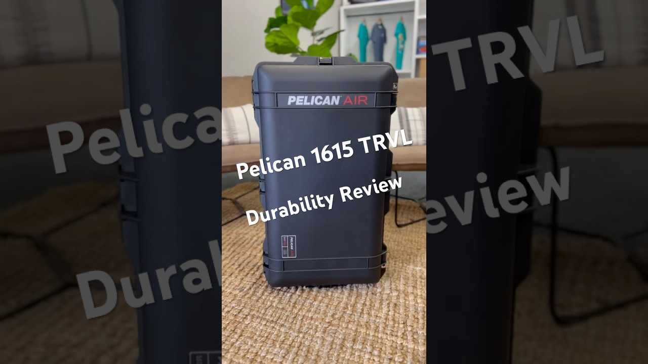 Durability review of my Pelican 1615 TRVL! First use. Follow for more! #pelican #pelicancase #travel