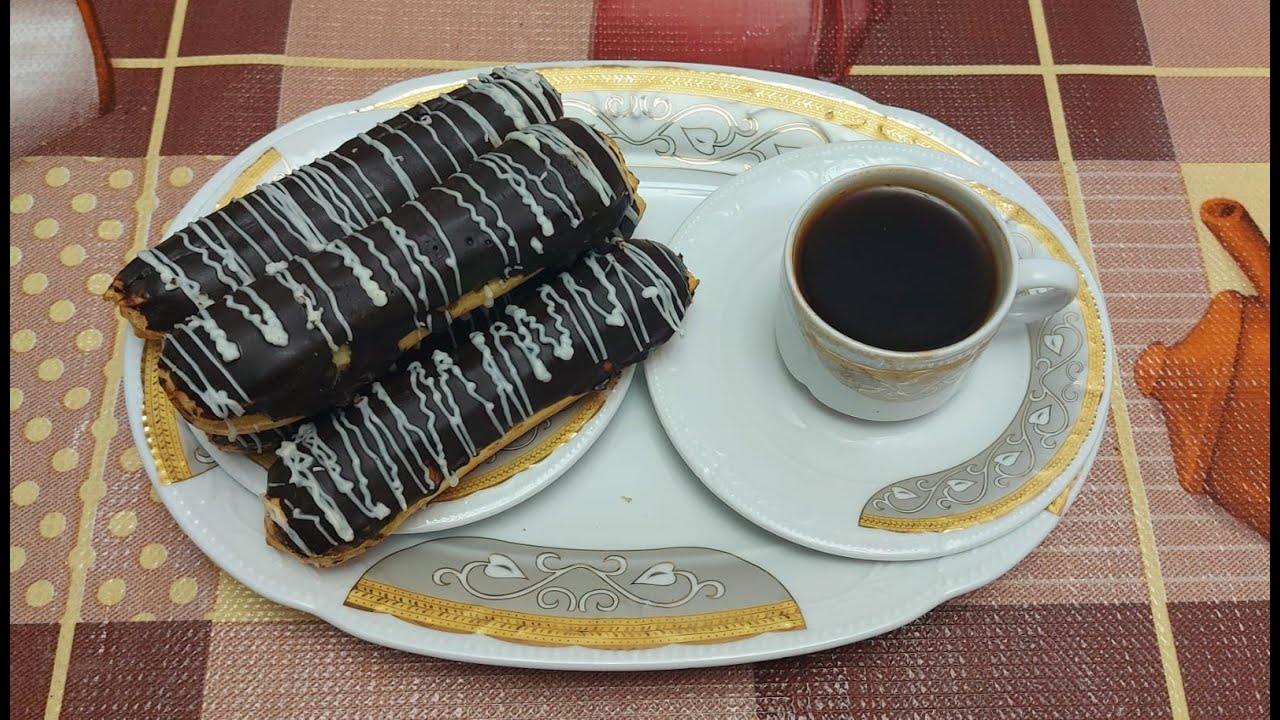 طريقه عمل الاكلير How to make the éclair