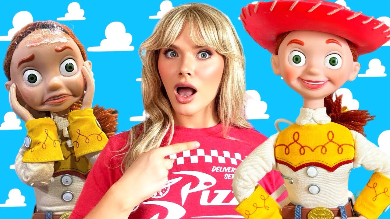 I RESTORED a 1999 Toy Story 2 Jessie Doll! Amazing Vintage Doll Makeover