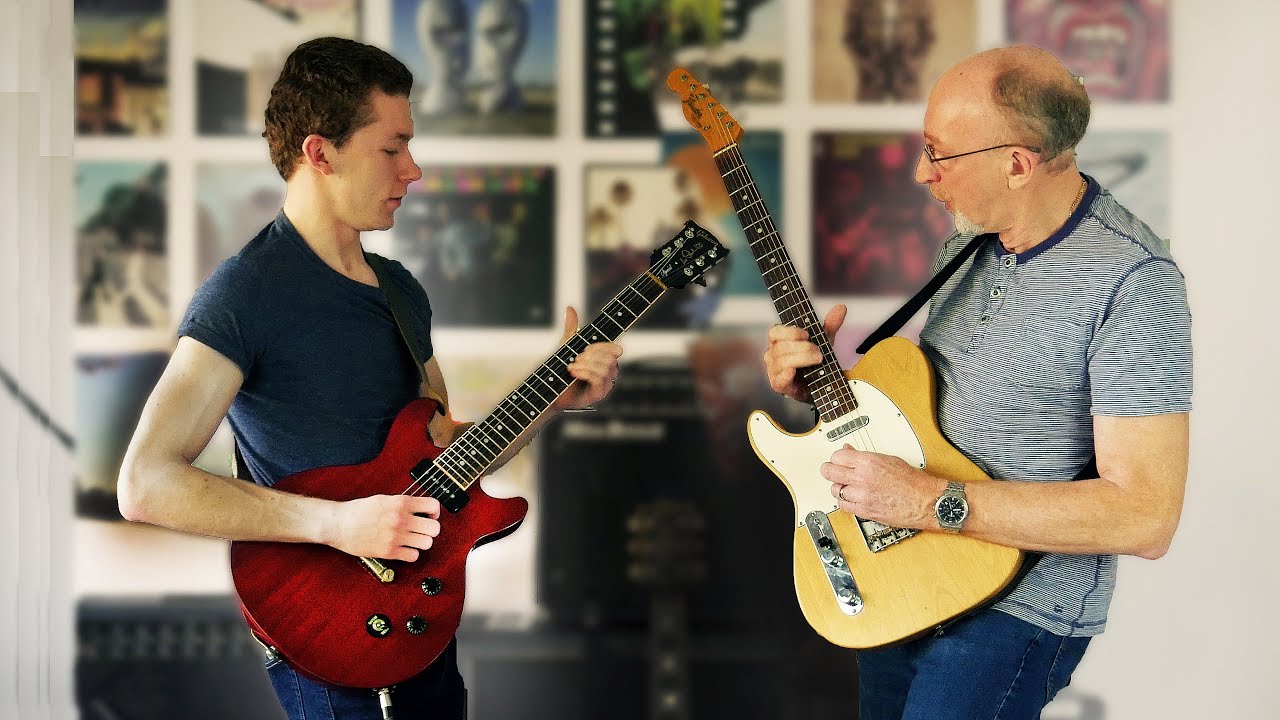 Eagles - Hotel California - Guitar Solo Cover (4K)