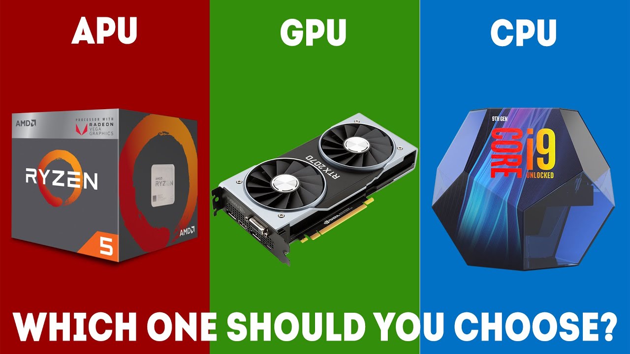 APU vs CPU vs GPU - What&rsquo;s The Difference? [Simple Guide]
