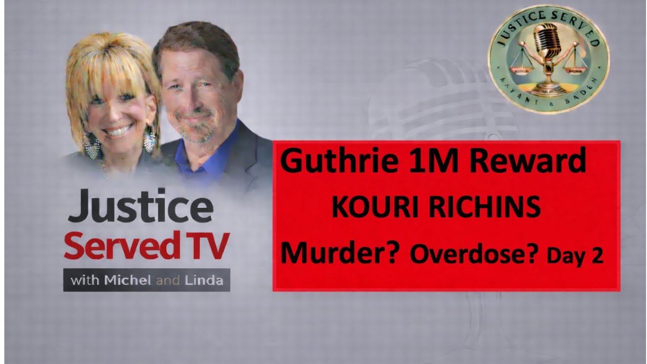 GUTHRIE 1m REWARD! + KOURI RICHINS MURDERER? FOOD POISONING? DRUG ADDICT HUSBAND?
