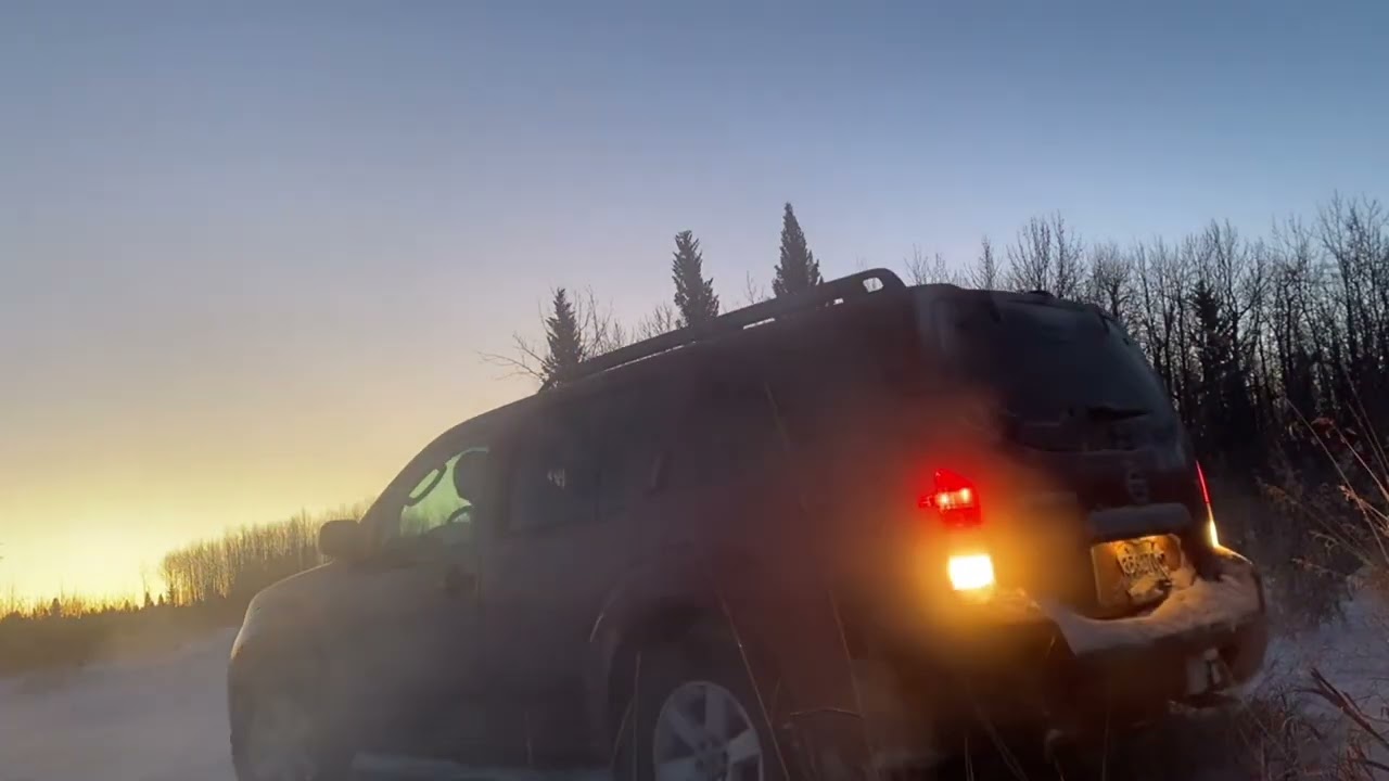 2009 Pathfinder SE stuck/spinning in snow