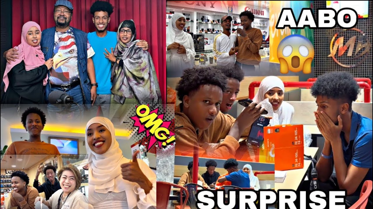 AABO SURPRISE QAALI AH II SAMEEYE  MA FILEYNIN FARXAD DARTEED….?