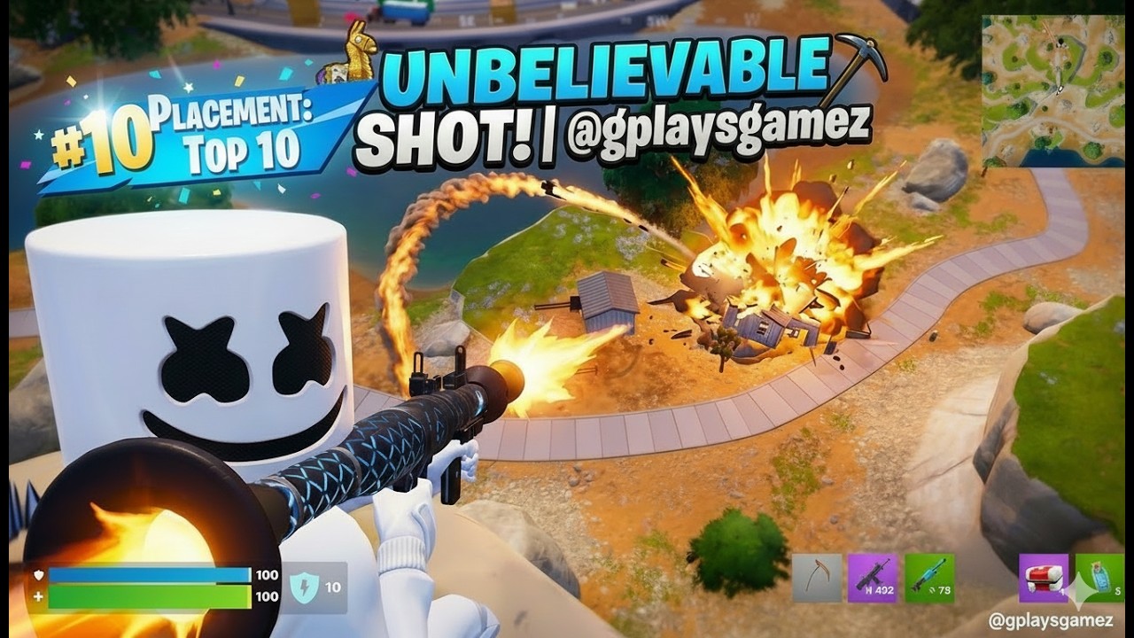 Top 10 finish!! - #fortnitegameplay