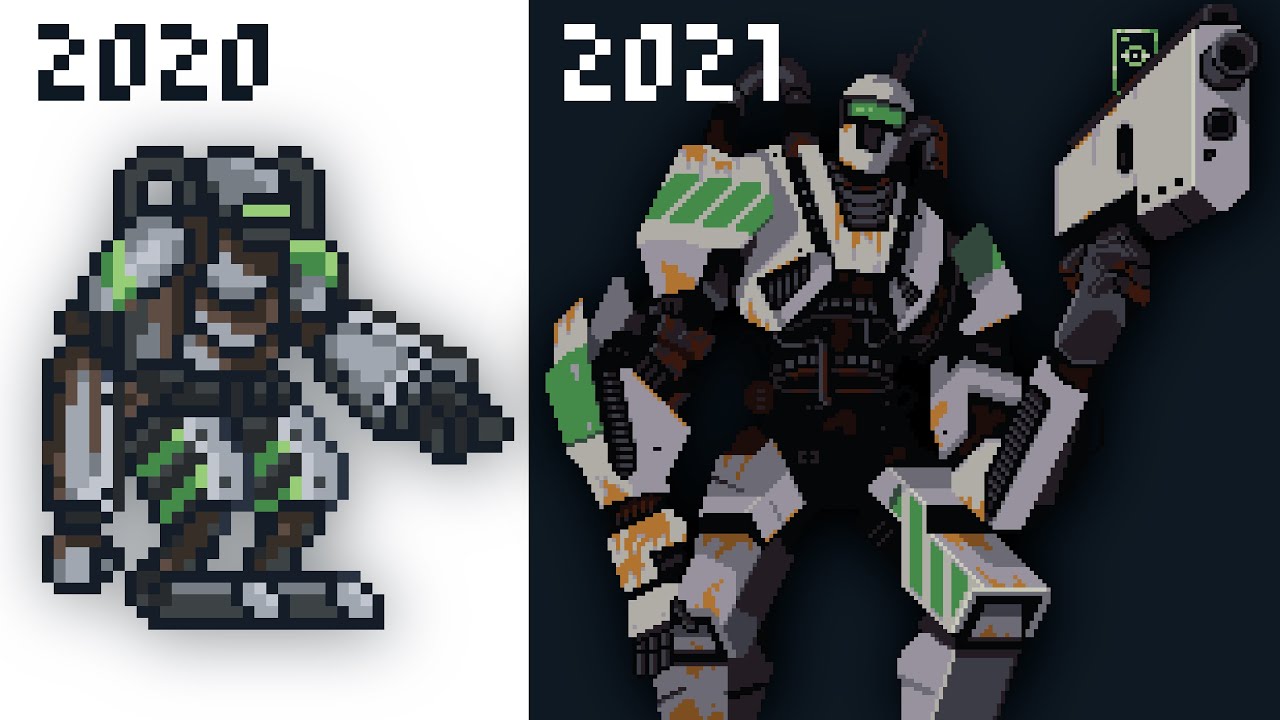 Remaking Pixel Art from One Year Ago!