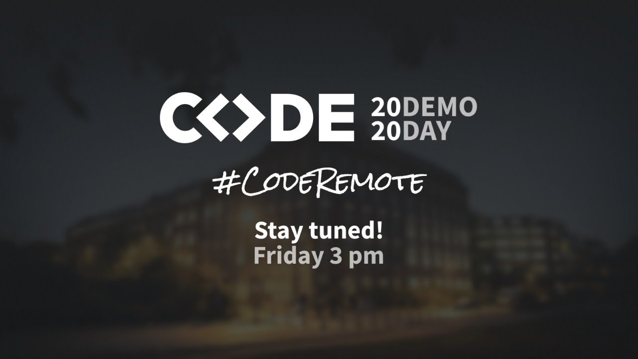 CODE Virtual Demo Day 2020