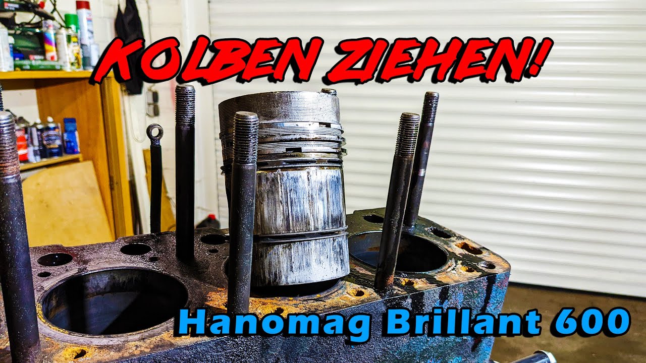 Kolben ziehen | Hühner | Hanomag Brillant 600 | Ste Te