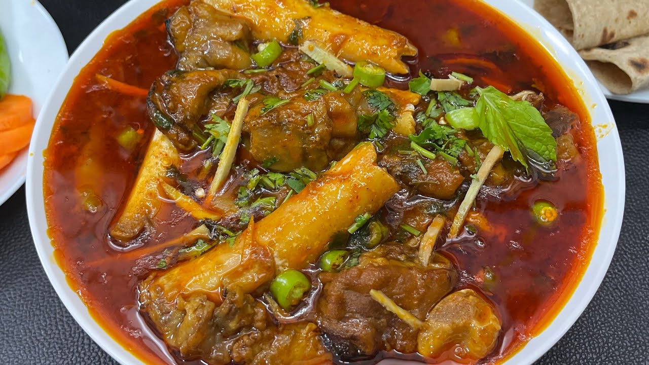 Bade ke paye Recipe,bade ke paye banane ka tarika, Paye ka Salan