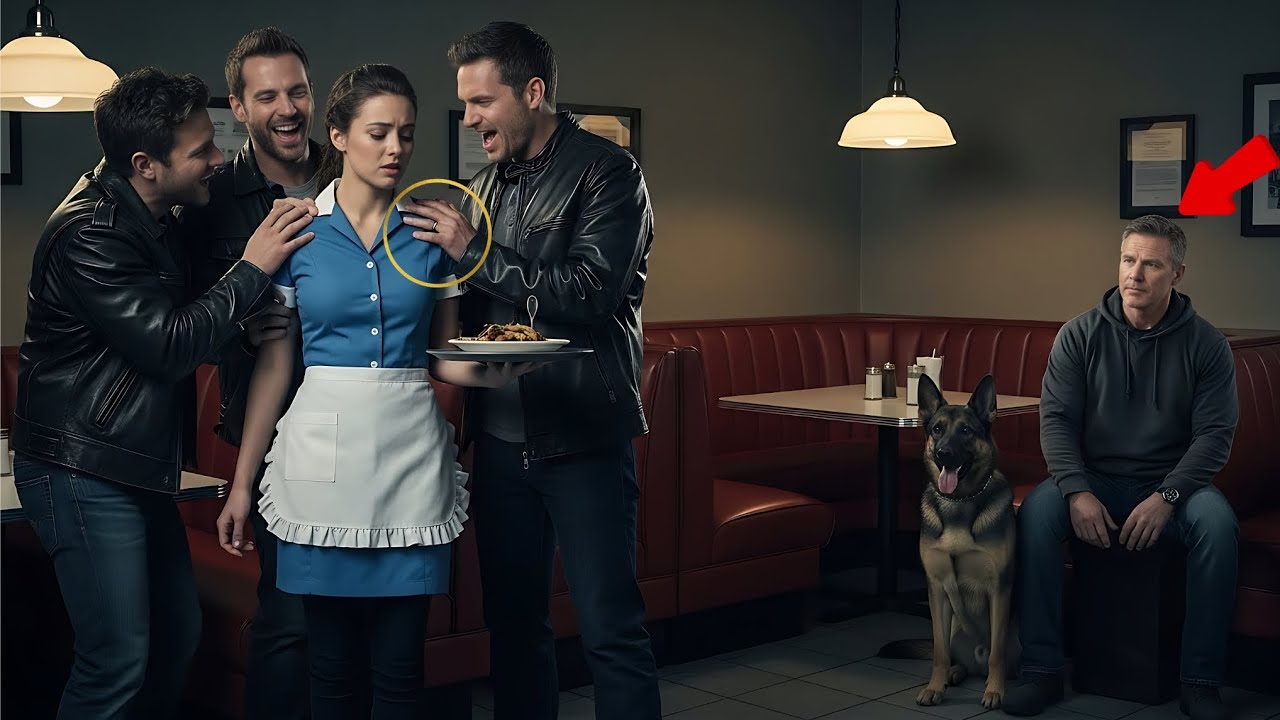 Gangsters Harass Waitress—But a Navy SEAL and His German Shepherd Are Watching