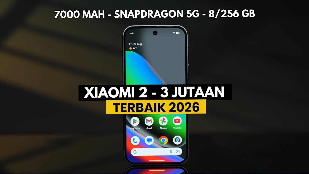 Mending ini Aja🔥 7 HP Xiaomi 2&ndash;3 JUTAAN TERBAIK Awal 2026!