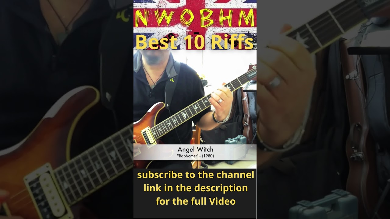 Alex Cambise - Angel Witch "Baphomet" (N.W.O.B.H.M. Best 10 Riffs) 