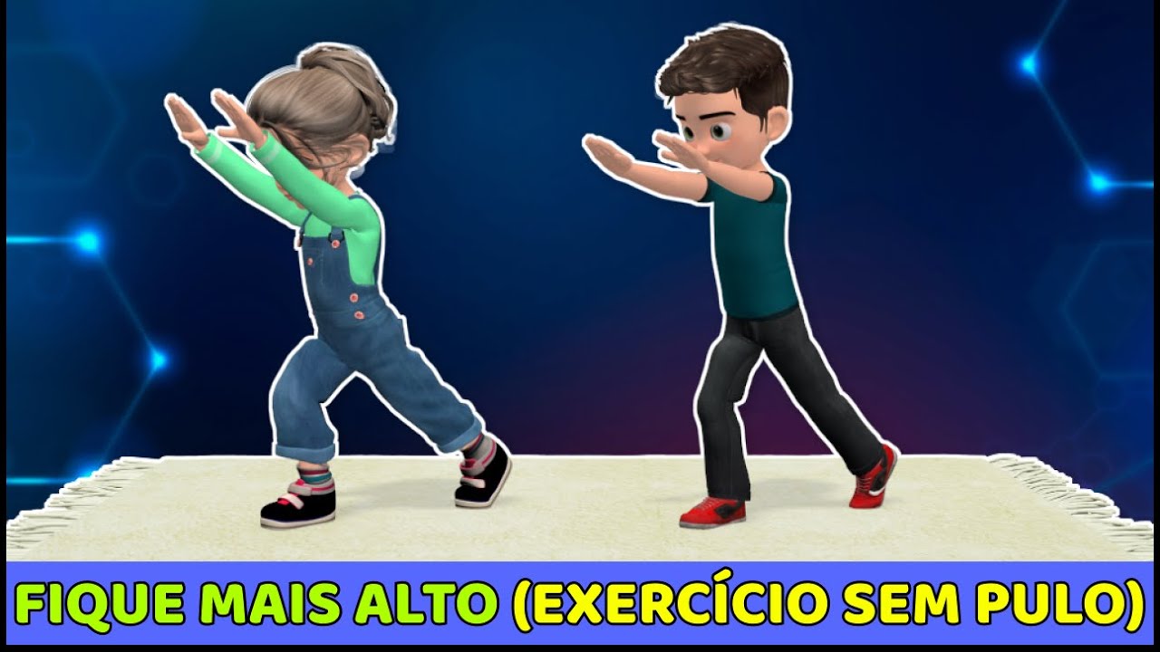 30 DIAS DE EXERCÍCIOS PARA CRIANÇAS, PARA FICAR MAIS ALTO (NÃO PRECISA SALTAR)