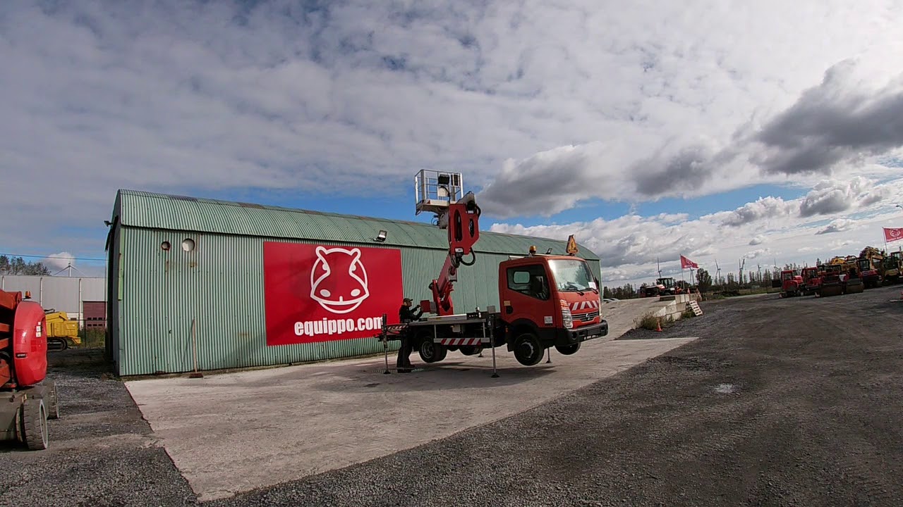 Used Nissan Cabstar - Multitel MX210 | Used Truck-Mounted Boom Lift | equippo.com |