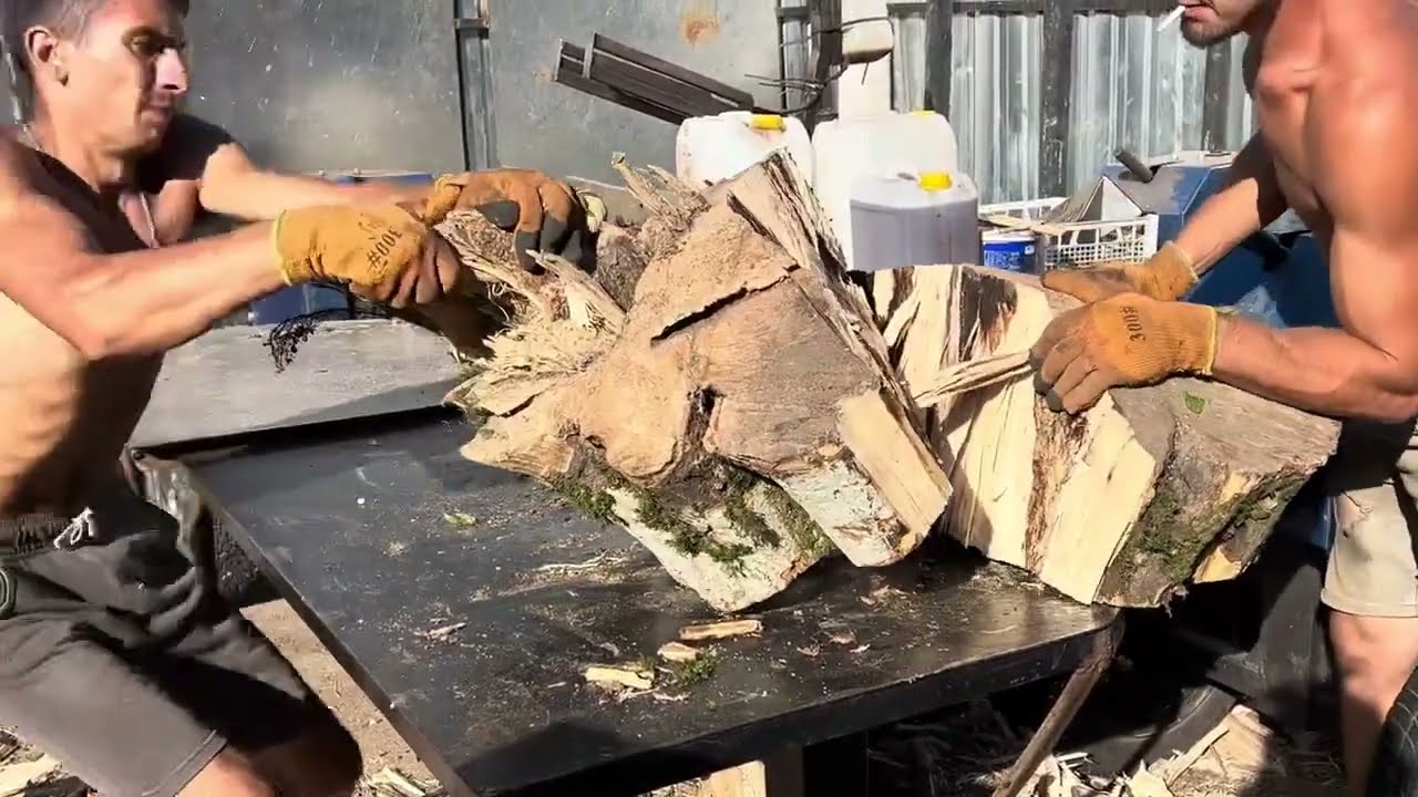From Logs to Firewood – Full Process