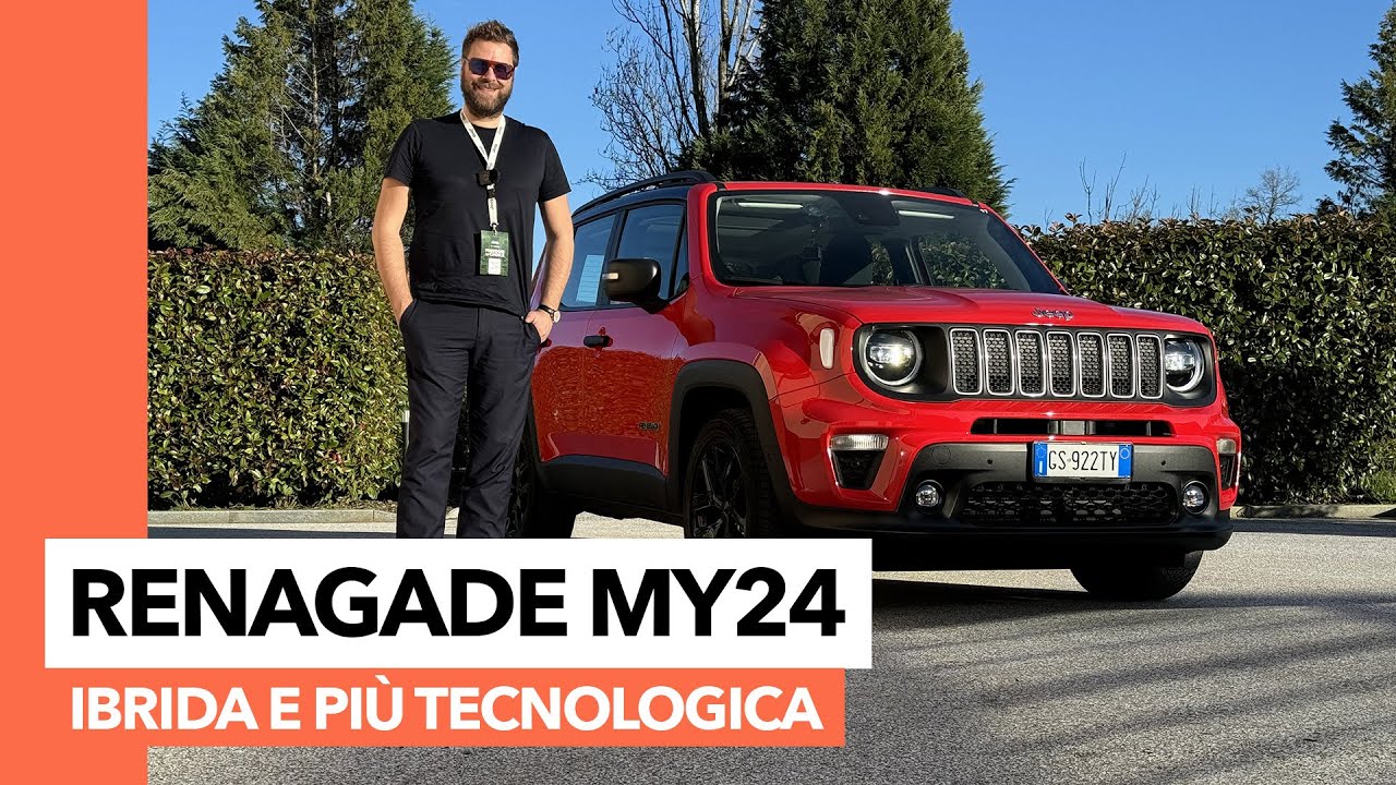Jeep Renegade MY24 | IBRIDO furbo e tanta TECNOLOGIA in più!