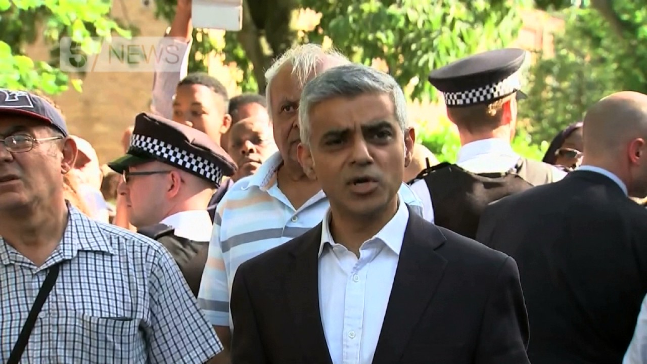 Grenfell Tower: Sadiq Khan faces anger of residents