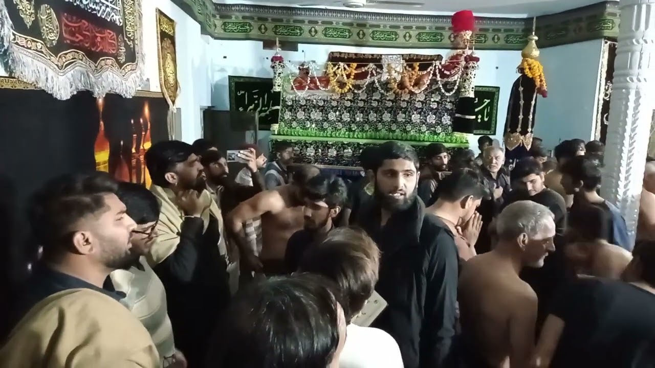 24رجب المرجب2025 قدیمی سالانہ مجلسِ عزا و مرکزی جلوس برمکان زوار مرزا ظہور الحسن (قلعہ روہتاس)*