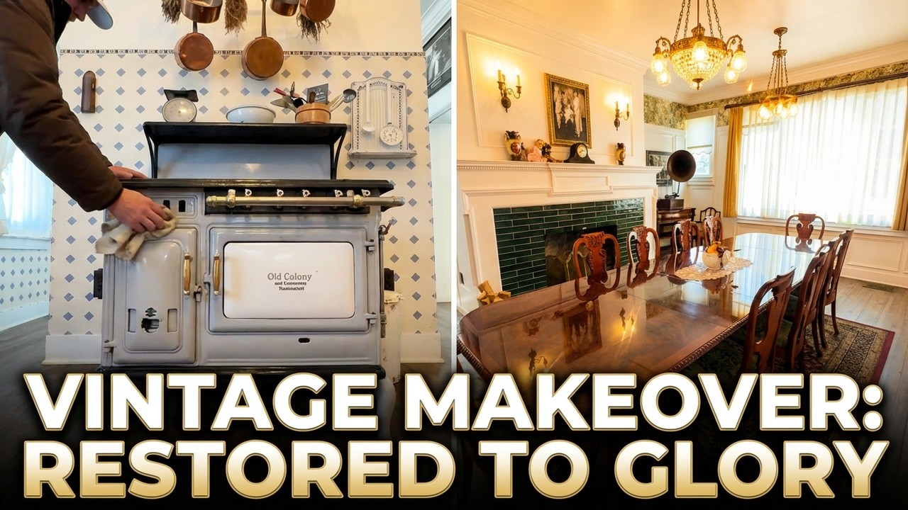 A Caretaker's Cottage Frozen in Time | Vintage Bathrooms, Bedrooms & Antique China / Stanley Hotel