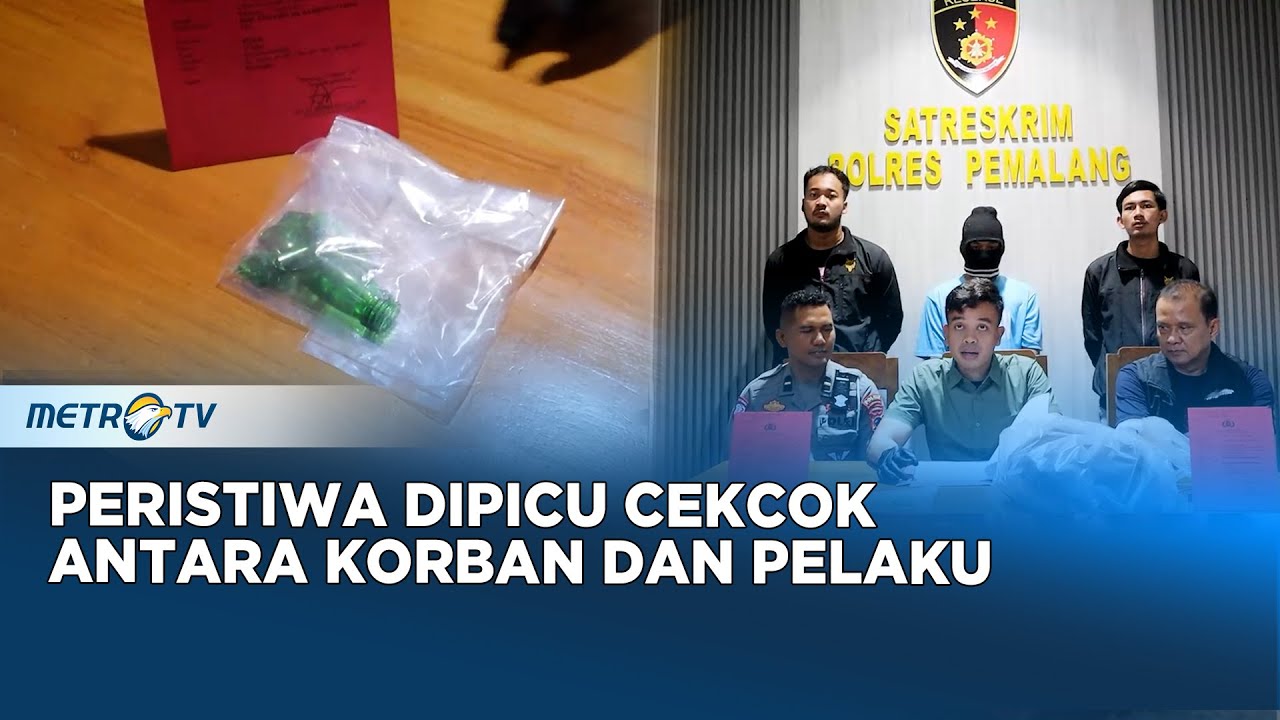 Polres Pemalang Tangkap Pelaku yang Ani*ya Pengunjung Karaoke