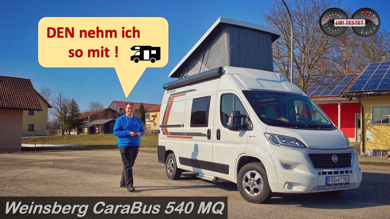 2021 Weinsberg CaraBus 540 MQ mit Aufstelldach - Cleverer Camper?! | Roomtour - Review