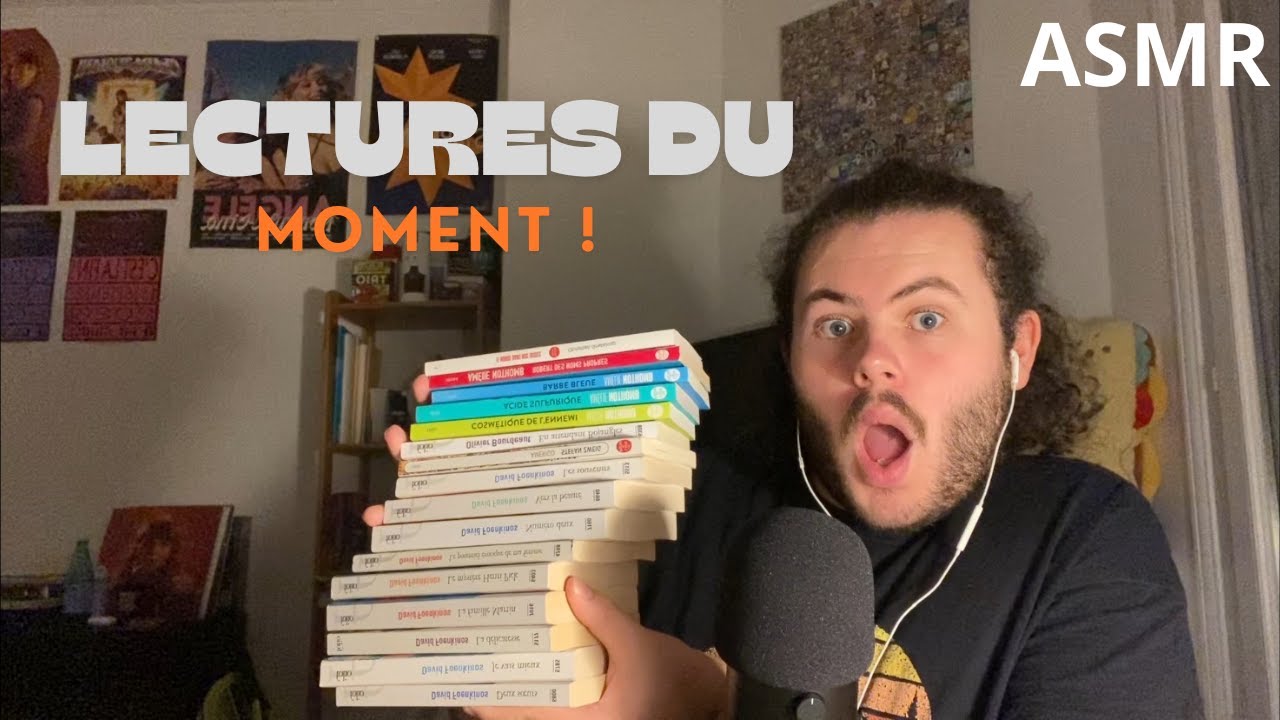 ASMR - Mes dernières lectures ! 📚