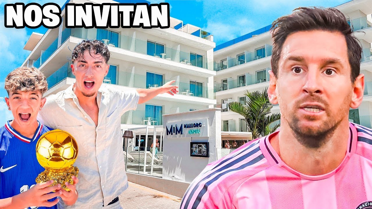 Los HIJOS de MESSI nos INVITAN a su HOTEL de LUJO!