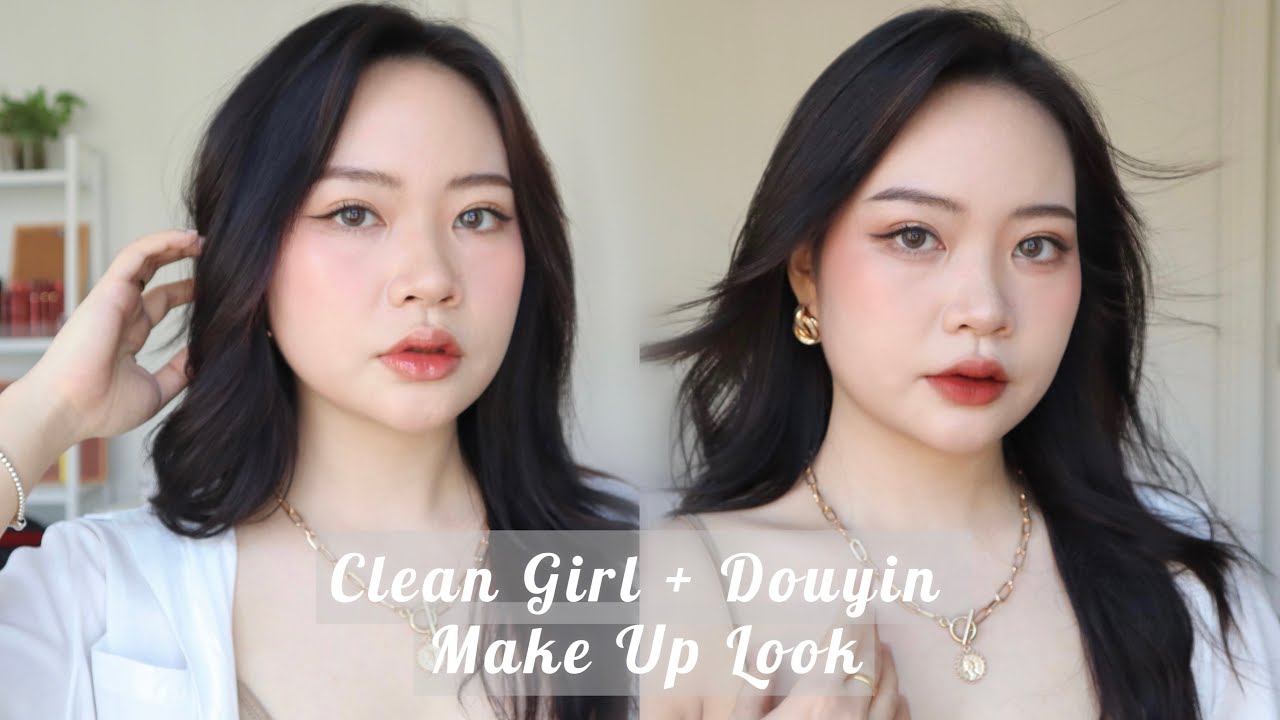 Trang điểm trong suốt siêu đơn giản với COSNORI | Clean Girl + Douyin Make Up Look | Ngọc Búnn