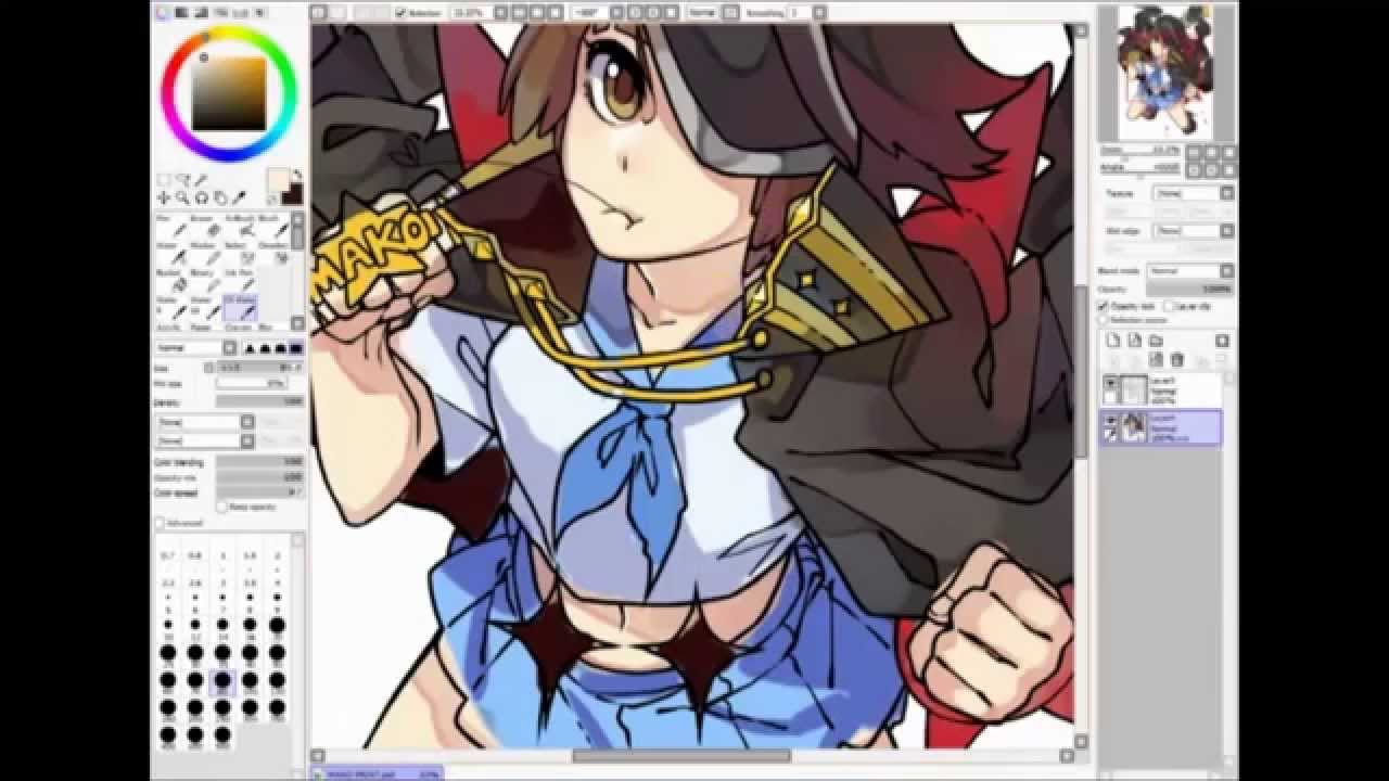 Mako Mankanshoku Speedpaint