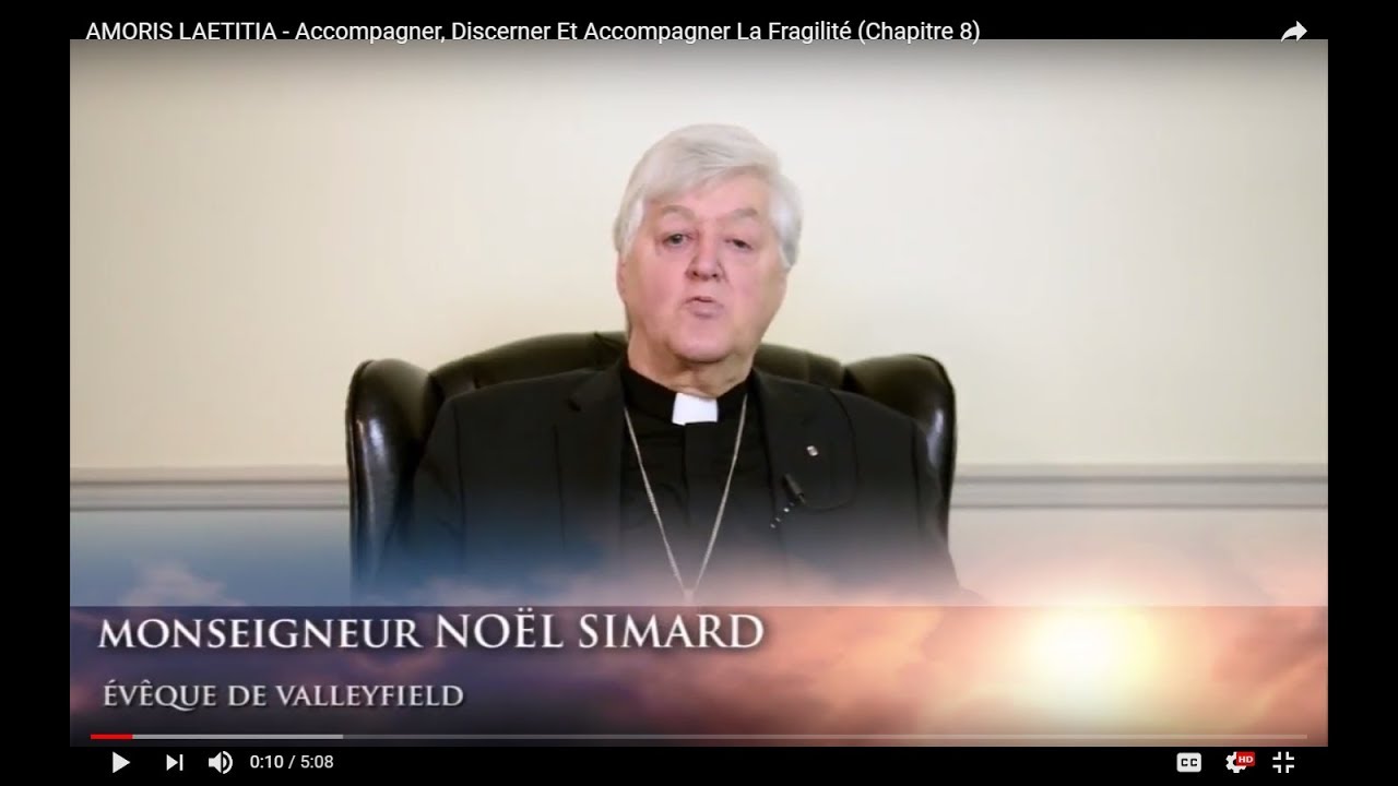AMORIS LAETITIA - Accompagner, discerner et intégrer la fragilité (Chapitre 8)