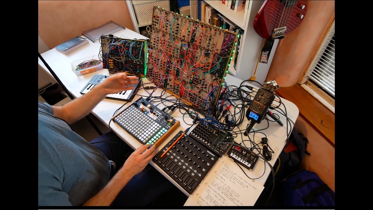 Modular Synth Live Performance - The Setup