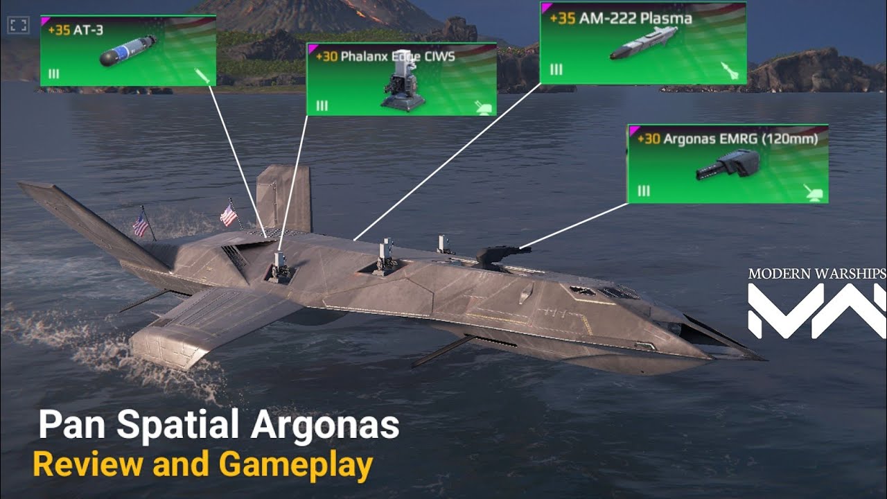 New T3 Fastest Ship Pan Spatial Argonas - Full Review - Modern Warships