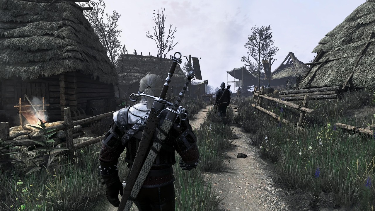 [4K] The Witcher 3 Ray Tracing Ultra Realistic Modded Insane Graphics 2025